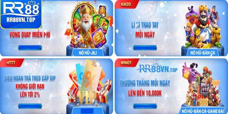 khuyến mãi rr88 game bài, bắn cá